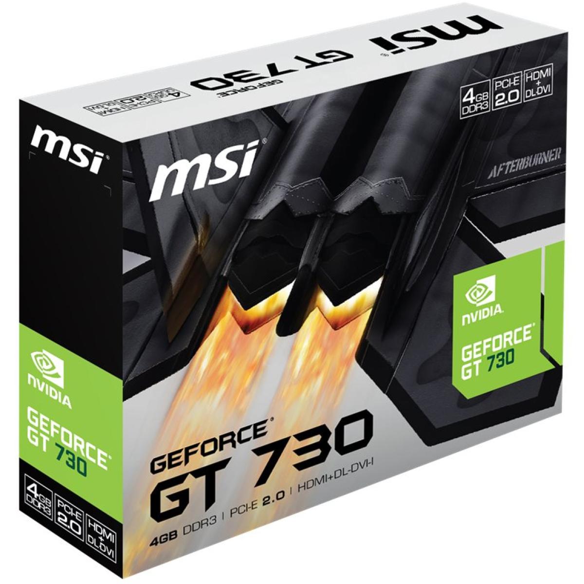 MSI GeForce GT 730 4GB Graphics Card